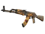 StatTrak™ AK-47 | Searing Rage (Well-Worn)